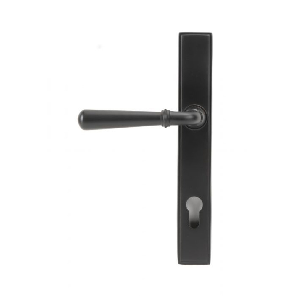 From the Anvil Newbury Slimline Lever Espag. Lock Set - Aged Bronze - (Sold in Pairs)